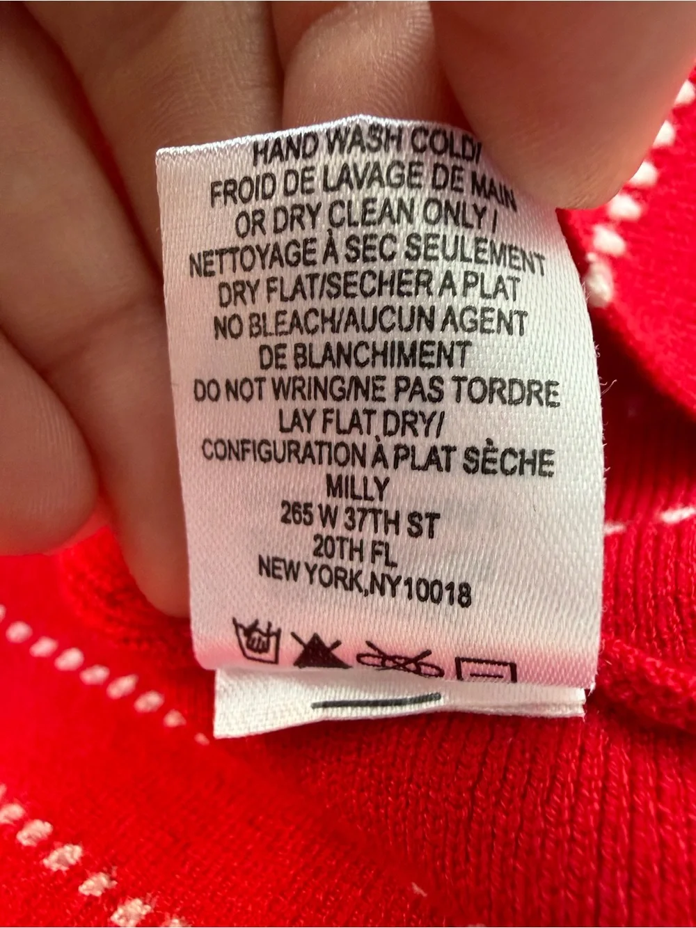 M_2 Milly Minis Red Sleeveless Girls Dress Size 12